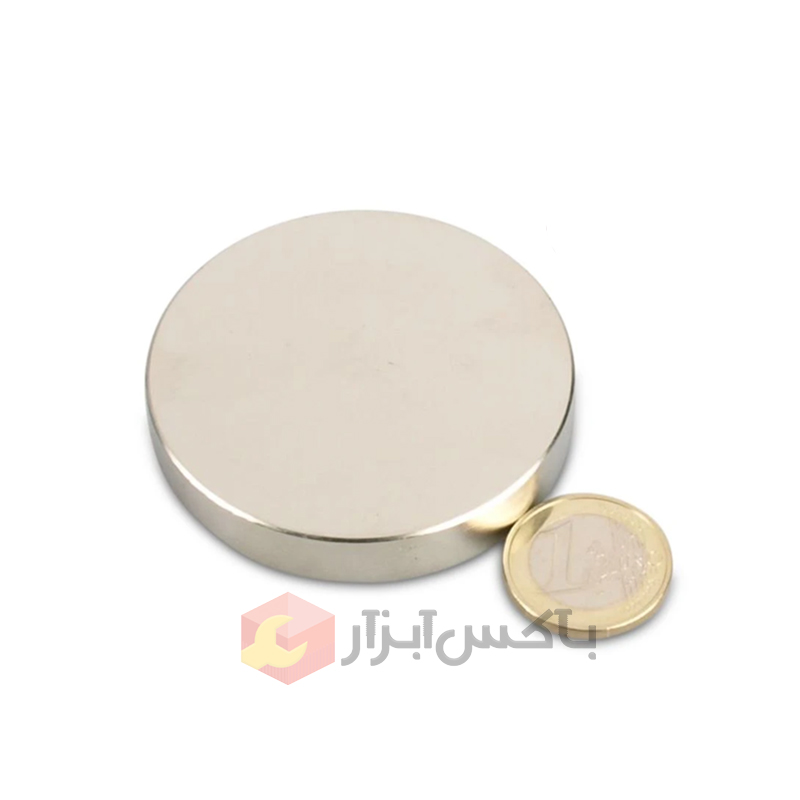 آهنربا نئودیمیوم دیسکی 10×60 میلیمتر گرید 42